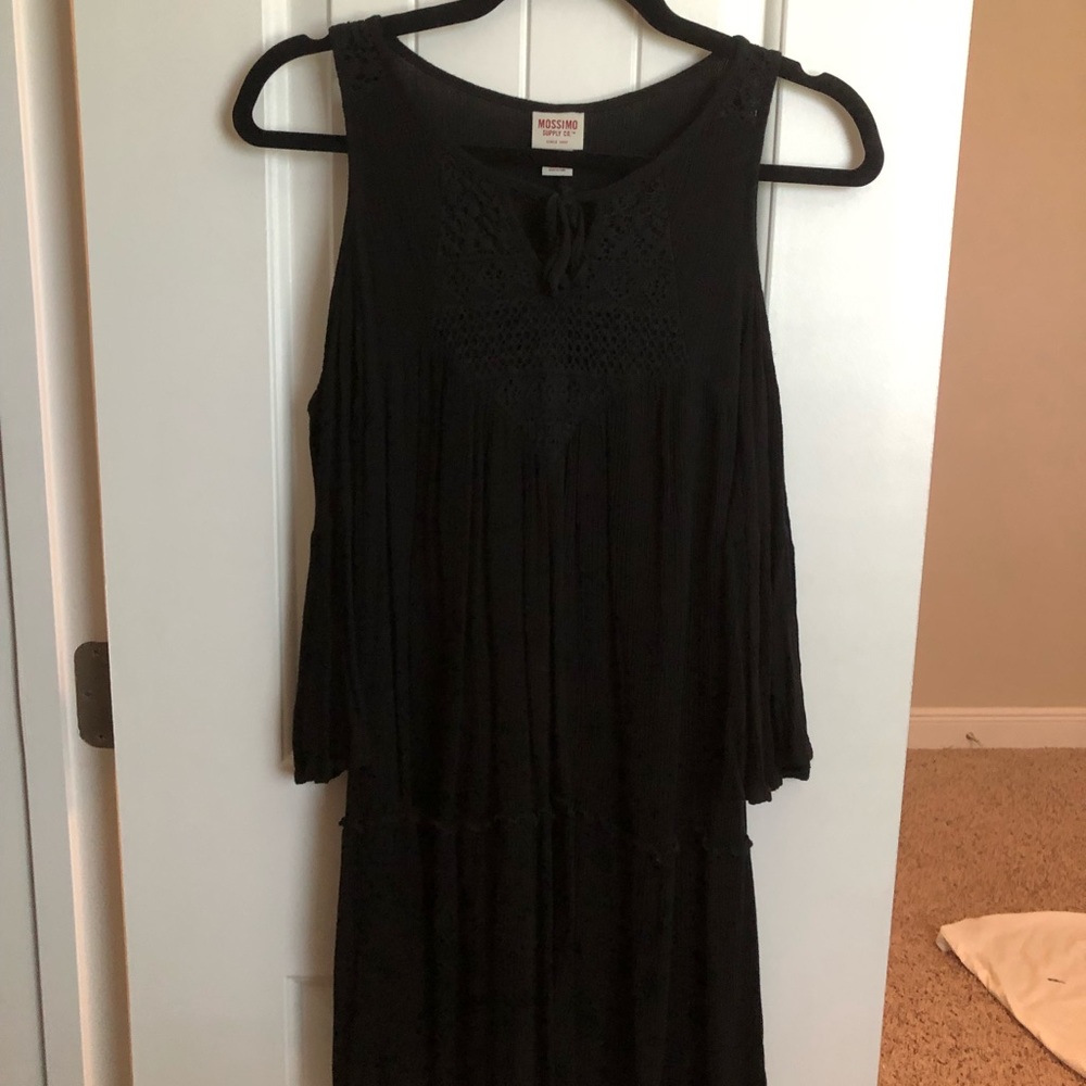 Loose Black Dress